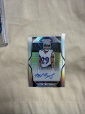 Marlon Humphrey 2017 Panini Prizm Rookie Auto Prizms Ravens