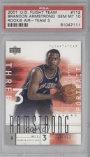 2001 Upper Deck Flight Team /500 Brandon Armstrong (Portrait) PSA 10 GEM MT 0l2