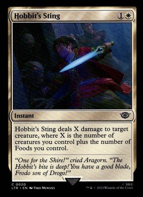 Hobbit's Sting C Universes Beyond: The Lord of the Rings: Tales of Middle-earth