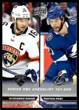 2022-23 Upper Deck Aleksander Barkov/Brayden Point Florida Panthers/Tampa Bay