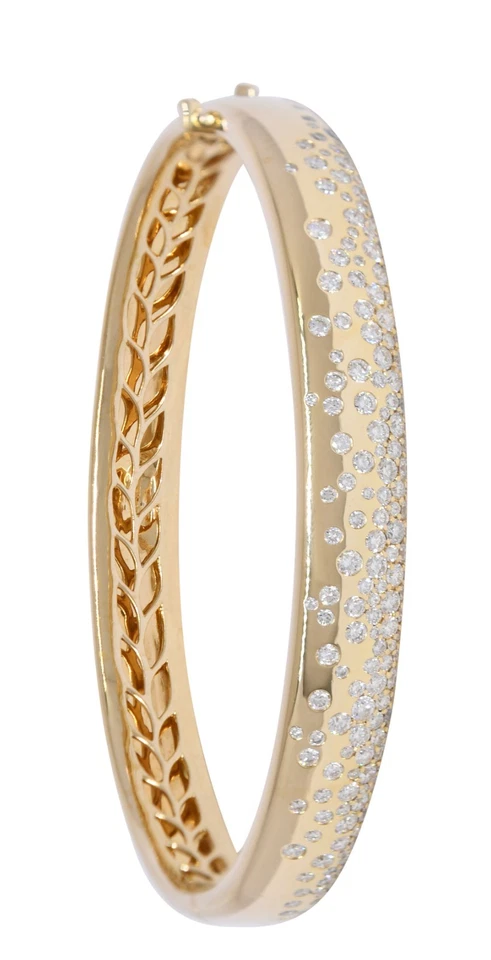 Kat Florence Sodapop D 无瑕钻石 18k 黄金手镯手链 — 第 2/4 张图片