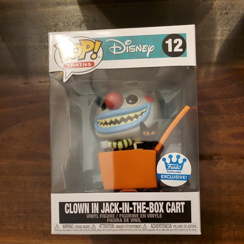 Funko Pop Trains: Disney - Clown In-Jack-In-The-Box Cart - Funko (Exclusive) #12