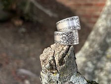 Vintage Spoon Rings Stainless Steel Unisex Custom Made Choice Style/Sz/Design