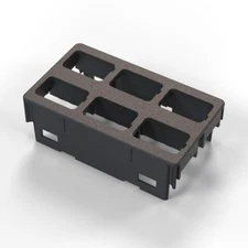 Land Rover Discovery II Dashboard Switch Button Housing Black AWR1159LNF