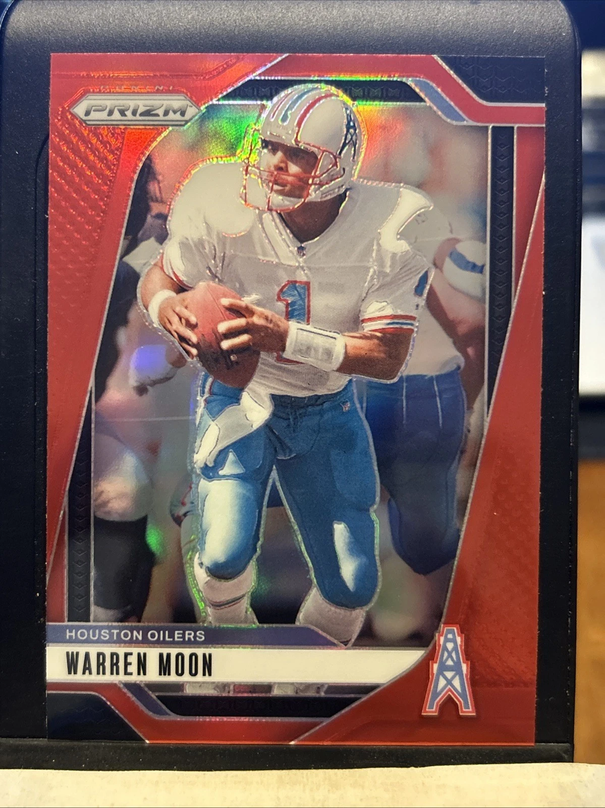 2024 Panini Prizm Red Prizm Warren Moon #298 HOF SP