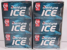 Dentyne Ice Winter Chill Sugar Free Gum 18 Packs of 16 Pieces (288 Total Pieces)