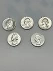 1963 Silver Proof Washington Quarters Lot of 5 90% Silver BU Gem Proof #1173