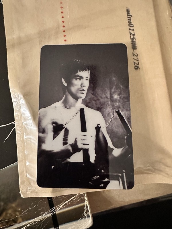 Rare Bruce Lee WOD Phonecard (new)