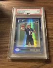 2024 Donruss Optic Drake Maye Rated Rookie Blue Hyper PSA 9 RC💥💥SHIPS FREE!!