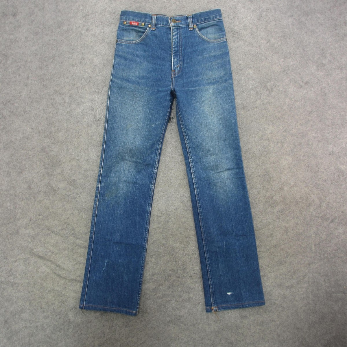 Vintage York Jeans Womens 29x31 Blue Straight Leg Denim Classic