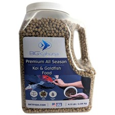 BIG Kahuna Koi Fish Food for Ponds 4.5lbs - Koi Food for Pond Fish Food Pelle...