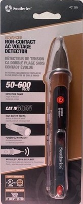 Southwire Advanced Non-Contact AC Voltage Detector 50-600v CAT IV 600V 40136N