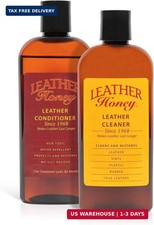 Complete Leather Care Kit Including 8 oz Cleaner and 8 oz Conditioner for use on