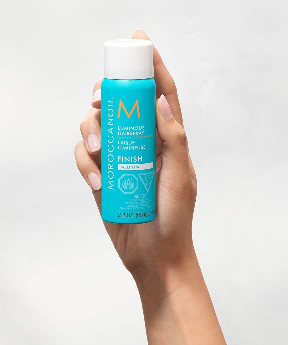 Lacca Luminosa Moroccanoil Media - Finishing Spray Anti-Frizz Argan - 2