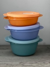 Tupperware Mikrowellen Geschirr CrystalWave Set 775ml 560ml 390ml neu 