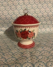 The Pioneer Woman HTF Cheerful Rose Candy Dish