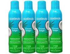 Skintimate Coconut Delight Shave Gel for Women, 7 oz - 4 Pack