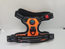 PhoePet Orange No Pull Dog Harness Reflective Front Clip Vest Handle Small