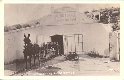 1875 Sutro Tunnel Shaft Number 3 Nevada Vintage/ Old Photo 8.5" x 11" Reprint 1875 Sutro Tunnel Shaft Number 3 Nevada Vintage/ Old Photo 8.5" x 11" Reprint