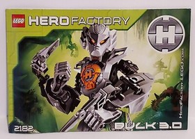 100% Complete & Retired Lego Hero Factory: Bulk 3.0 (2182) with Instructions