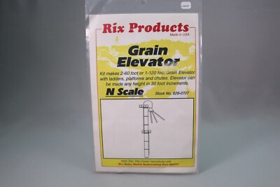 CA457 RIX PRODUCTS Model Train N 628-0707 Cereal Silo Grain Lift