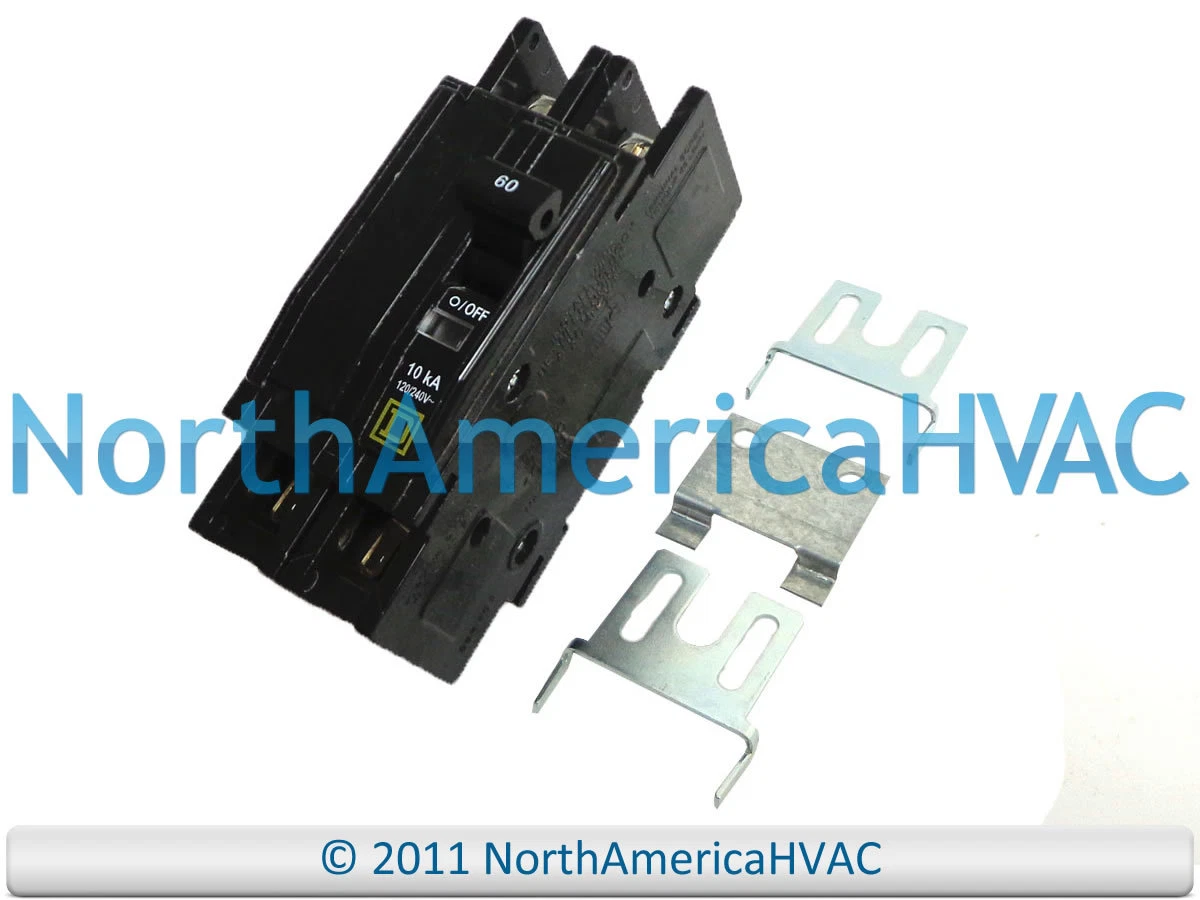 OEM Goodman Janitrol Amana 2 Pole 60 Amp Breaker B1753520 B17535-20 | eBay