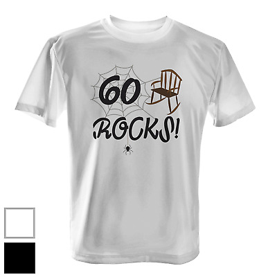 60 Rocks Herren T Shirt Geschenk Zum 60 Geburtstag Jubilaum Papa Vater Opa Fun Ebay