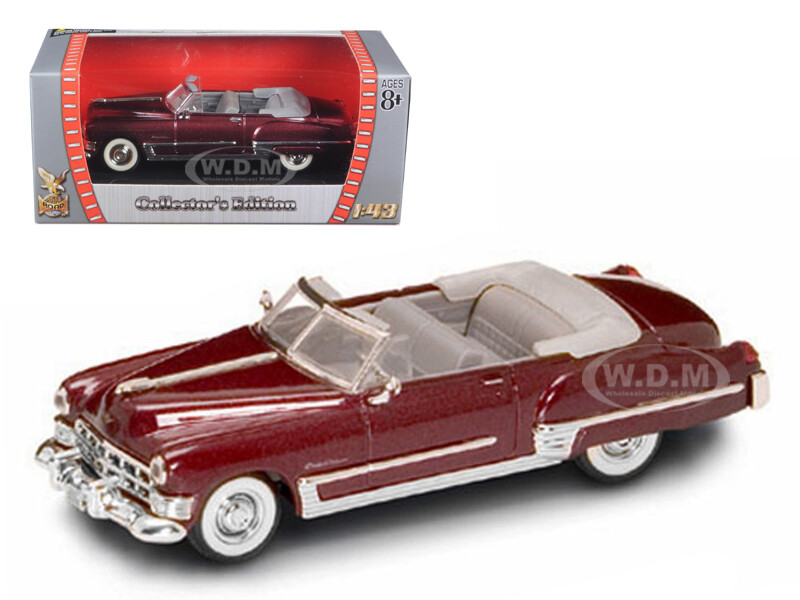 1949 CADILLAC COUPE DEVILLE С ОТКИДНЫМ ВЕРХОМ БОРДОВОГО ЦВЕТА 1/43 МОДЕЛЬ ROAD SIGNATURE 94223