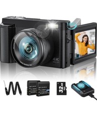 4K Digital Camera New In Box Never Used, Comes With 2 Batteries