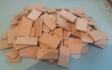 120 dolls house wall/roof tiles 