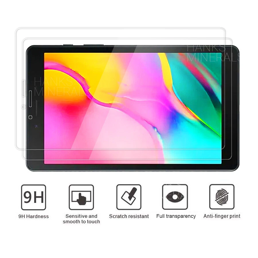 2-Pack Tempered Glass Screen Protector For Galaxy Tab A 8.0 8" 2019 T290 T295 - Image 2 of 4