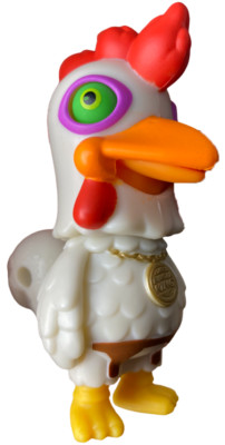 Burger King Action Figur Feisty Pets 2019 Chicken Hahn Huhn Sammelfigur Funny