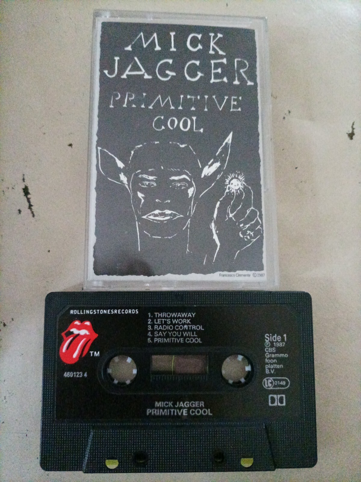 Mick Jagger - Primitive Cool Cassette TESTED