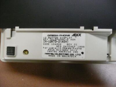 Iwatsu IX-12KTD-2 - 104202 Phone | eBay