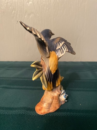 Vintage NAPCO Porcelain  ORIOLE Bird Figurine 6" Tall  B4036 - Picture 5 of 7