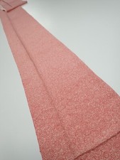 2K09z50 Japanese Kimono Silk FABRIC Umbrella Dark coral 85.0x7.3