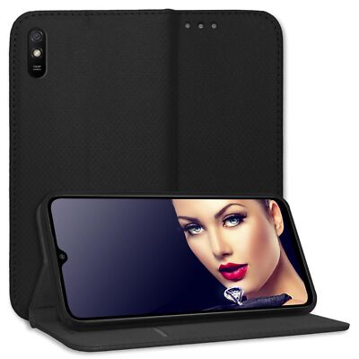 Schutzhülle Bookstyle für Xiaomi Redmi 9A (6.53'') (schwarz) Tasche Case