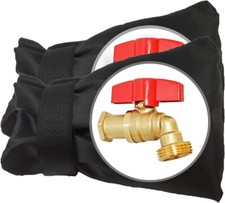 2 Pack Outdoor Faucet Covers for Winter Freeze Protection for Hose Bibs