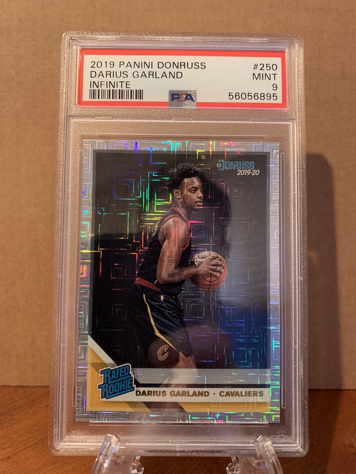 2019 Donruss Infinite #250 Darius Garland Cavaliers RC Rookie PSA 9 MINT