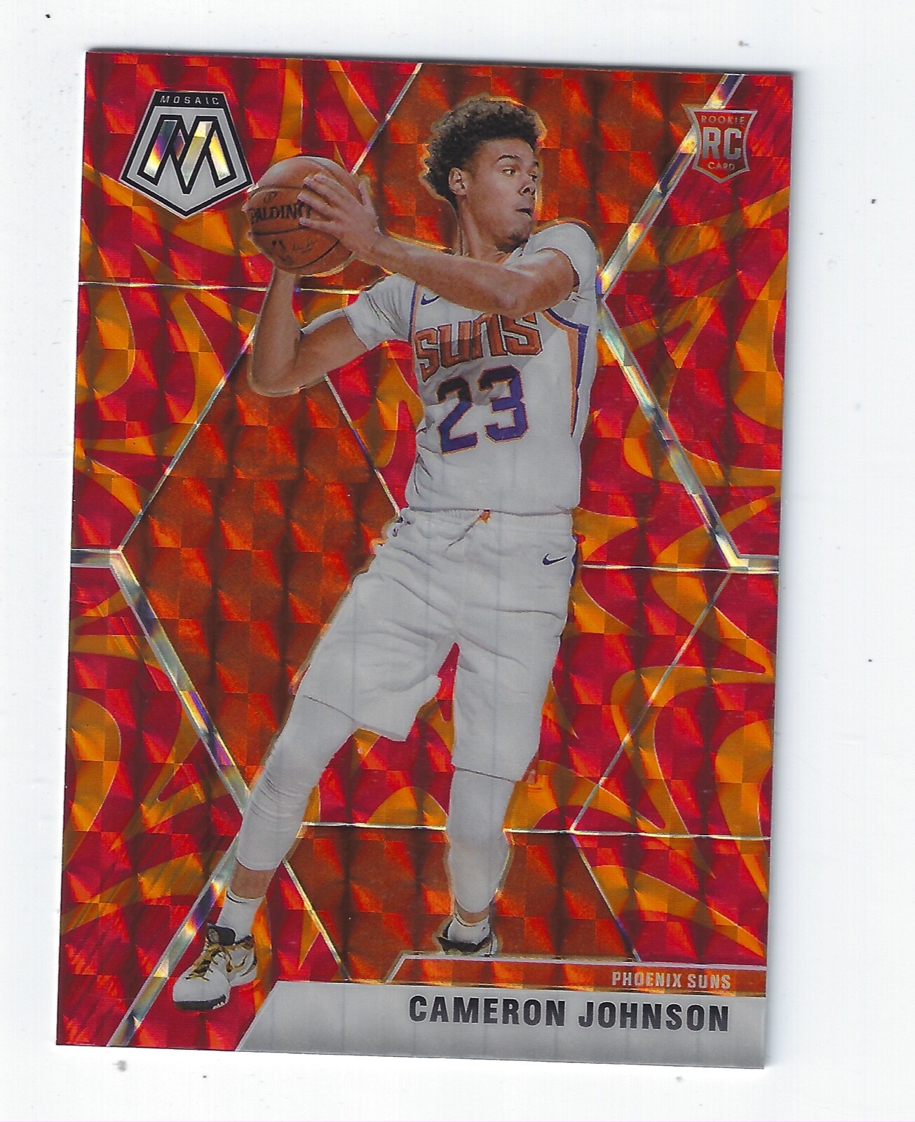 2019-20 Panini Mosaic Mosaic Orange Reactive #203 Cameron Johnson
