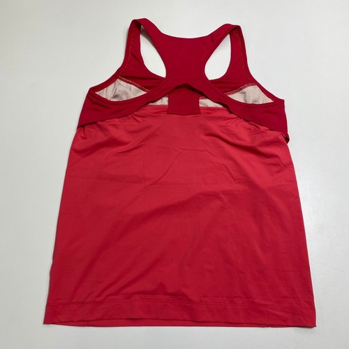 Arc'teryx Tank Top Womens M Pink Racerback Cutout Stretch Sleeveless Fitness - Picture 2 of 13