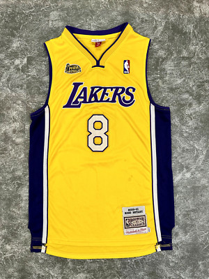 LOS ANGELES LAKERS BASKETBALL JERSEY NBA KOBE BRYANT #8 SIZE