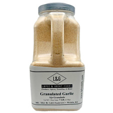 LG Foods - Granulated Garlic in Jar Large/Bulk Restaurants Size 7lbs