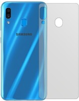 5X Schutzfolie FüR Samsung Galaxy A30 RüCkseite Display Folie Matt