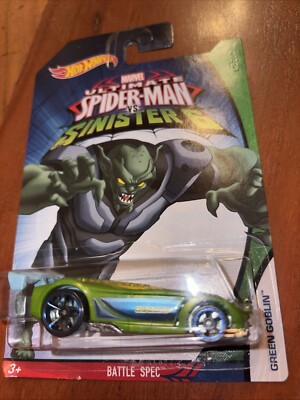 Hotwheels   Battle Spec Green Goblin Ultimate Spider-Man vs Sinister 6 aus 2015