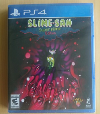 Slime-San Superslime Edition auf PS4 Limited Run Games #284 + 4 Trading Card Set