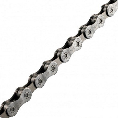Cadena de bicicleta Shimano CN-HG53 116 eslabones, 9 velocidades, gris - Imagen 2 de 3