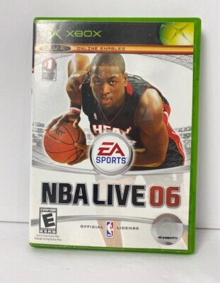 XBOX EA Sports NBA LIVE 06, fair/good with scratches