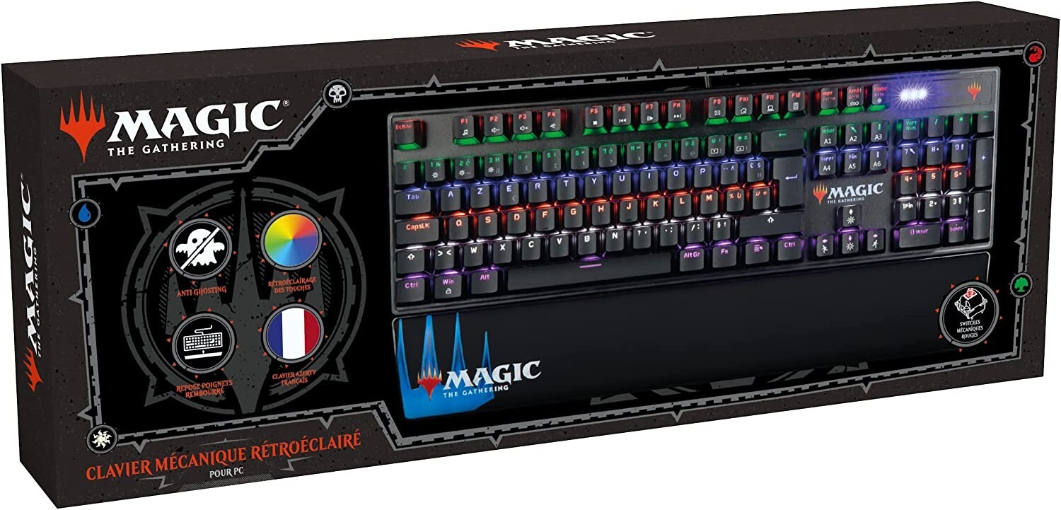 Clavier Magic The Gathering Konix Mécanique Anti-Ghosting Switchs - 2