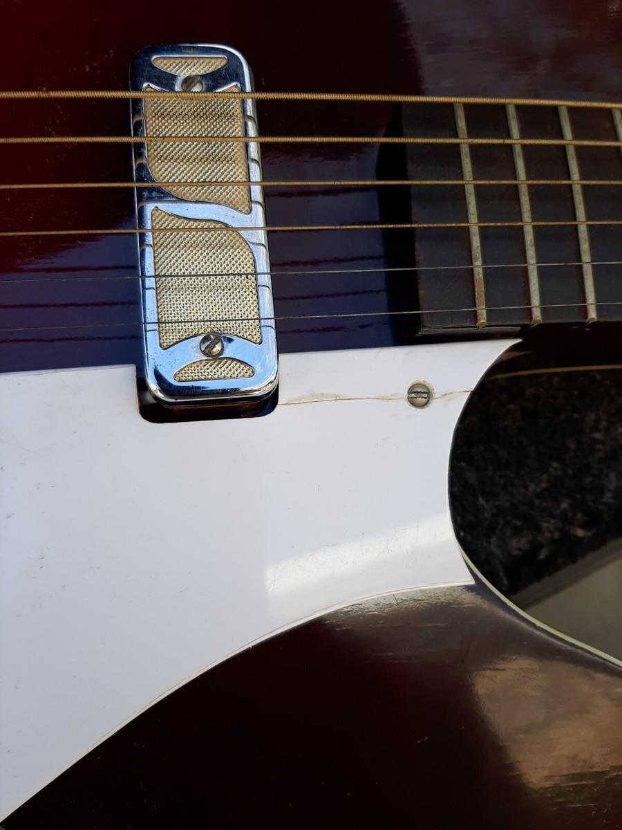 Harmony Rocket Guitar With Case. | eBay